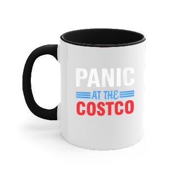 Discover Panic at The Costco Funny 3 Accent Mugs