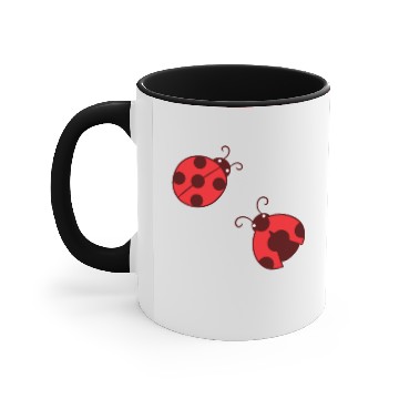 Discover Ladybug Accent Mugs