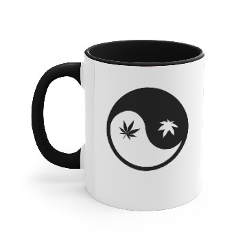 Discover Ying yang Accent Mugs