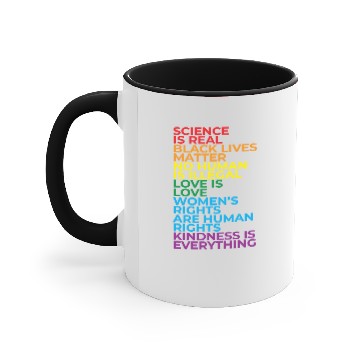 Discover Science is Real Accent Mugs