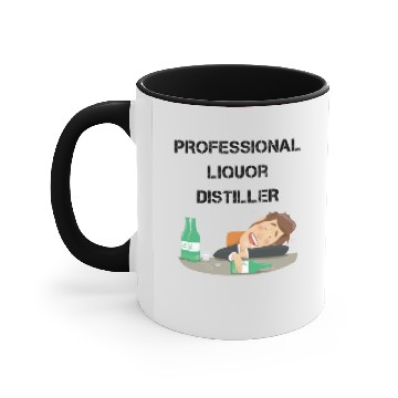 Discover PROFESSIONAL LIQUOR DISTILLER GIFT FUNNY DRINKING Accent Mugs