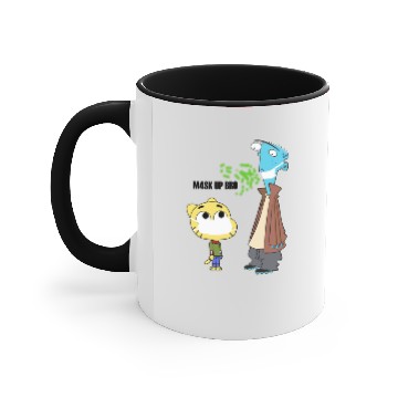 Discover GUMBALL AND ED EDD AND EDDIE MASK UP Accent Mugs