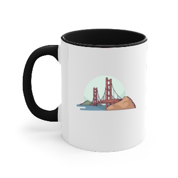 Discover Golden Gate Bridge Accent Mugs