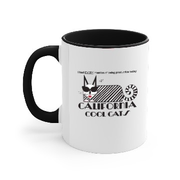 Discover CALIFORNIA COOL CATS / Good Intentions Accent Mugs