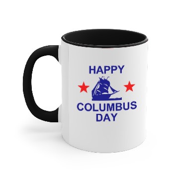 Discover Columbus Day - 1492 - USA - United States Accent Mugs
