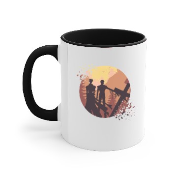 Discover trigun minimalism Accent Mugs