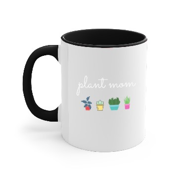 Discover Plant Mom Accent Mugs
