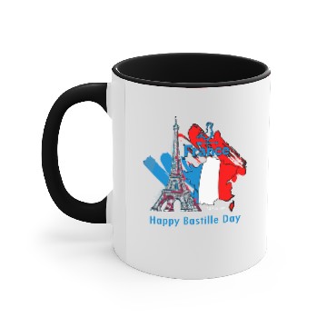 Discover Happy Bastille Day Accent Mugs