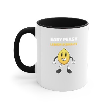 Discover Easy Peasy Lemon Squeezy Lemon Lemonade Summer Accent Mugs