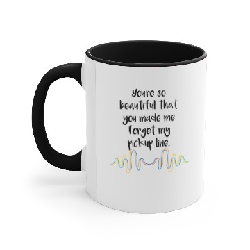 Discover Beautiful pickup cheesy Date Couples Funny Gift Accent Mugs