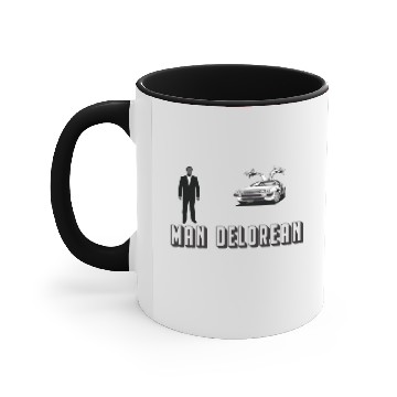 Discover Man Delorean Accent Mugs