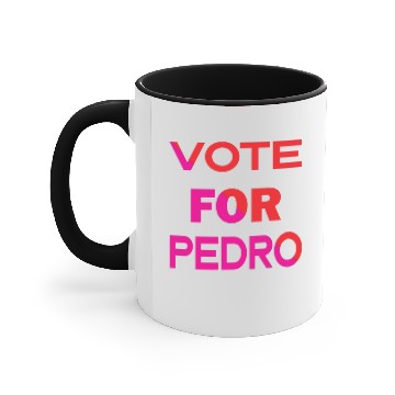 Discover Vote for Pedro Accent Mugs