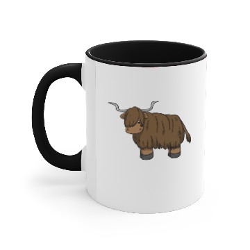Discover Scottish Highland Cattle Accent Mugs