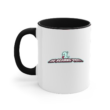 Discover Are Ya Scared Yet Light Teal Ghost Graphic Accent Mugs