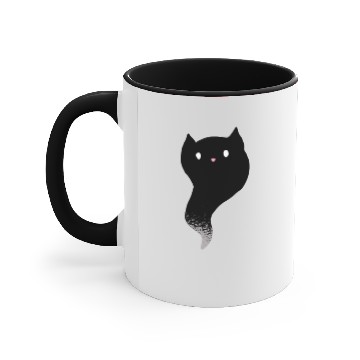 Discover Halloween Black Cat Accent Mugs