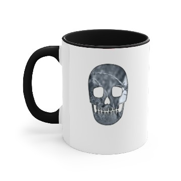 Discover Barbed Wire Skull Accent Mugs