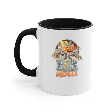 Discover Halloween perfekt Design with scarecrow Accent Mugs