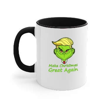 Discover Make Christmas Great Again Accent Mugs