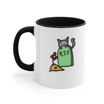 Discover Graveyard Kitty Cat Accent Mugs