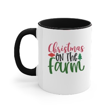 Discover Christmas Farm Accent Mugs