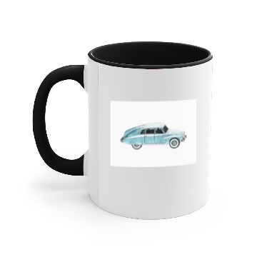 Discover Turquoise Hot Rod Accent Mugs