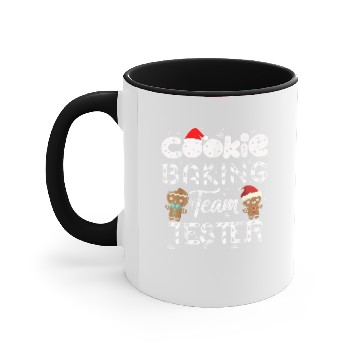Discover Cookie Baking Team Tester Gingerbread Christmas Accent Mugs