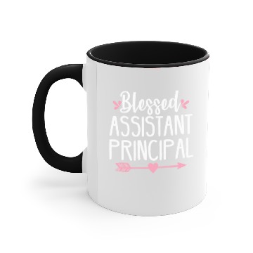 Discover Blessed Assistant Principal Accent Mugs