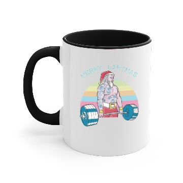 Discover Christmas Workout Accent Mugs