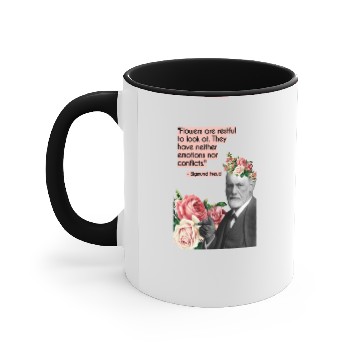 Discover Sigmund Freud Collage Art Accent Mugs