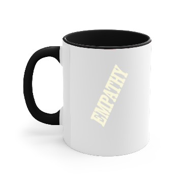 Discover empathy Accent Mugs