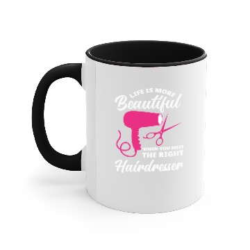 Discover Barber Hairstylist Accent Mugs