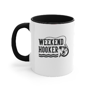 Discover Weekend hooker Accent Mugs