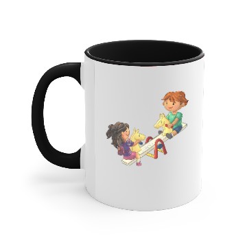 Discover Playground See Saw Accent Mugs