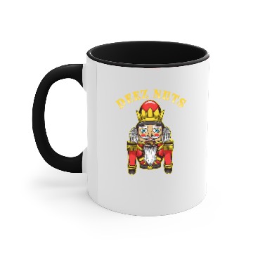 Discover Inappropriate Christmas NUTCRACKER Accent Mugs DEEZ NUTS