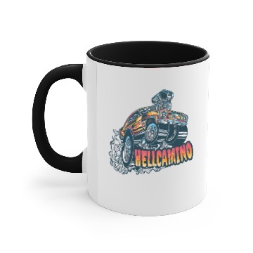 Discover Monster Trucks hellcamino Funny Birthday Gift Accent Mugs