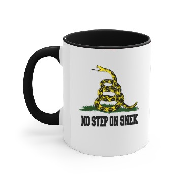 Discover No Step On Snek Accent Mugs