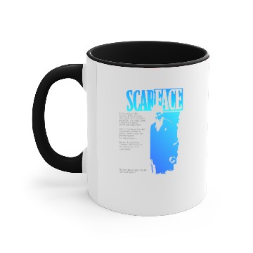 Discover Scarface B Accent Mugs