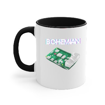 Discover Funny Bohemian Raspberry Developer Coding Nerd Pi Accent Mugs
