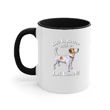 Discover Jack Russell Accent Mugs