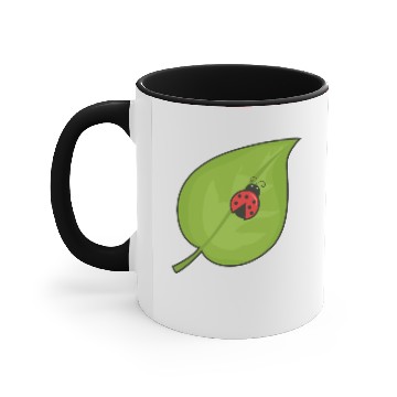 Discover Cute Ladybug Insect Accent Mugs