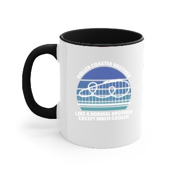 Discover roller coaster brother Accent Mugs