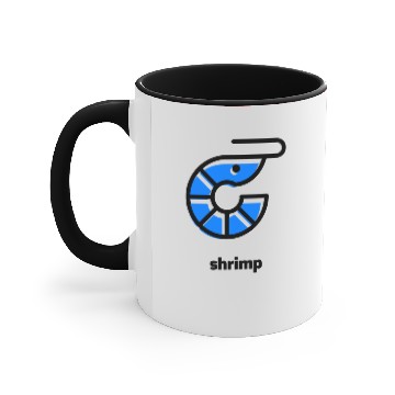 Discover Shrimp Accent Mugs