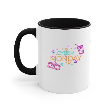 Discover Cyber Monday Accent Mugs