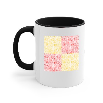 Discover yellow+red flower plants tropical pattern Accent Mugs
