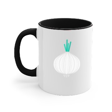 Discover Retro Onion Funny Vegetables Graphic Accent Mugs