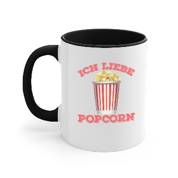 Discover ICH LIEBE POPCORN Accent Mugs