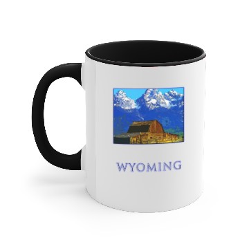 Discover Wyoming Accent Mugs
