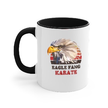 Discover eagle fang karate Accent Mugs