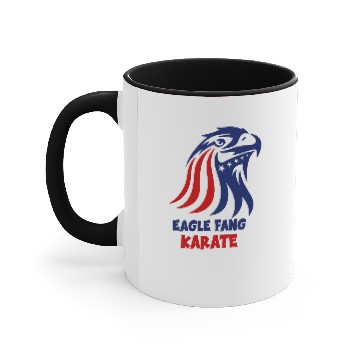 Discover eagle fang karate Accent Mugs