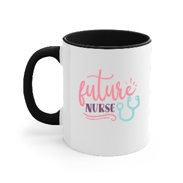 Discover Future Nurse Accent Mugs